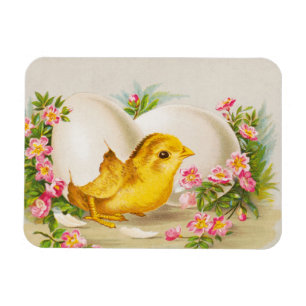Íman "Uma Oferta de Páscoa" Cartão Vintage VIctoriano, 