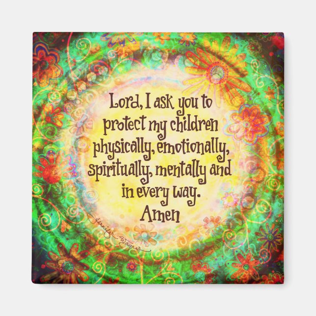 Íman Uma oração de pais ilustrada (Frente)