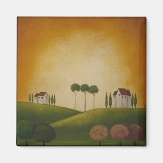 Íman Uma paisagem na Toscana