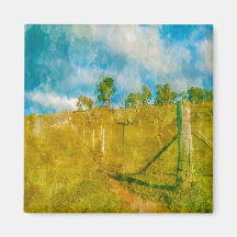 Uma paisagem pastoral mágica