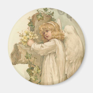 Íman Uma Páscoa de Anjo Páscoa Alegre