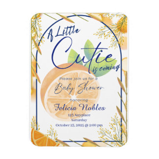 Íman Uma pequena utilidade: Chá de fraldas convida