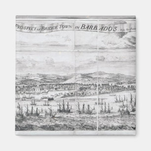 Íman Uma perspectiva da cidade da ponte em Barbados