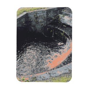 Íman Uma piscina alaranjada em Welshpool