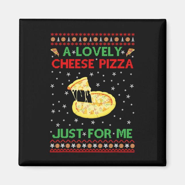 Íman Uma Pizza De Queijo Sozinha Diversão Da Casa Kevin (Frente)