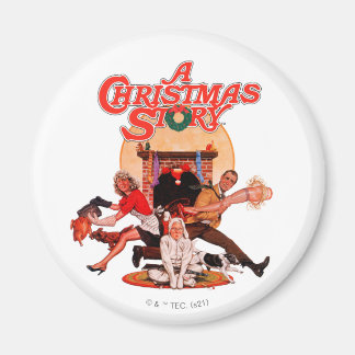 Íman Uma Poster de Arte da História de Natal