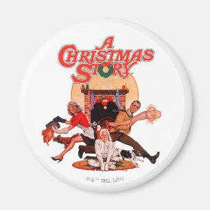 Íman Uma Poster de Arte de Natal