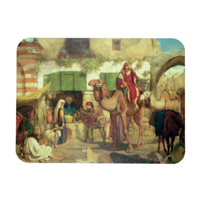 Íman Uma rua em Jerusalém, 1867 (Horizontal)