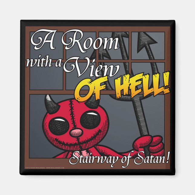 Íman Uma sala com um magnata de visualização (Frente)