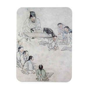 Íman Uma sala de aula confucionista (Sodang) (impressã