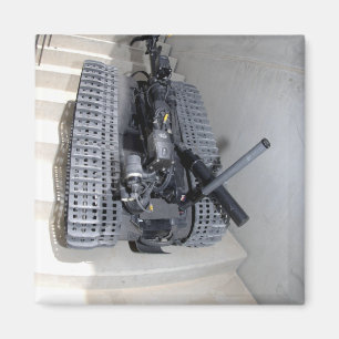 Íman Uma unidade robótica Talon 3B subindo um voo de st