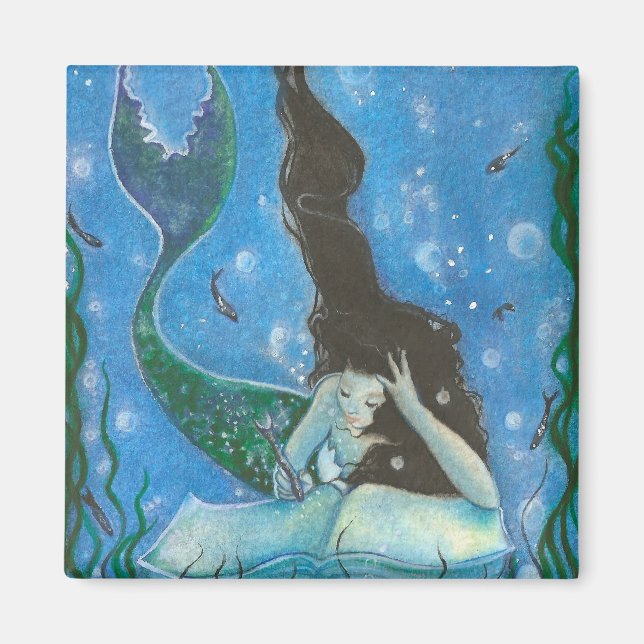 Íman Uma venda de Sereia - Magnet (Frente)