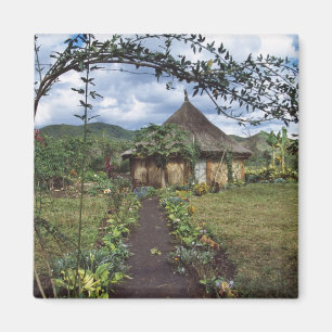 Íman Uma vila nas Terras Altas, Goroka, Papua-Nova Guin