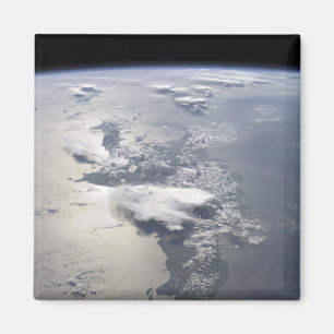 Íman Uma visão panorâmica da ilha de Hispaniola