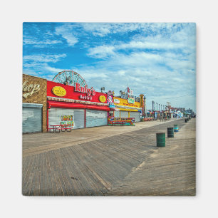 Íman Uma vista de Coney Island