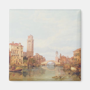 Íman Uma vista de Verona, 1848 (óleo em canvas)