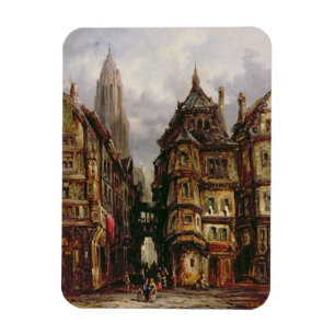 Íman Uma vista no quarto judaico, Francoforte, 1877