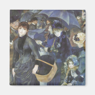 Íman Umbrellas de Pierre Renoir, Impressionismo Vintage