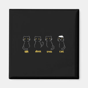 Íman Un Deux Trois Cat Funny Cat Lovers