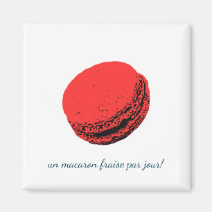 Íman un macaron fraise par jour!
