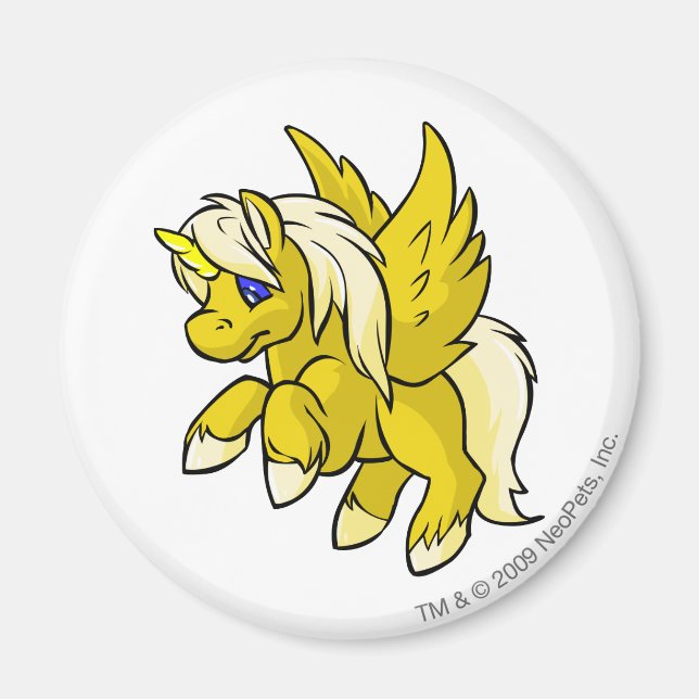 Íman Uni Amarelo (Frente)