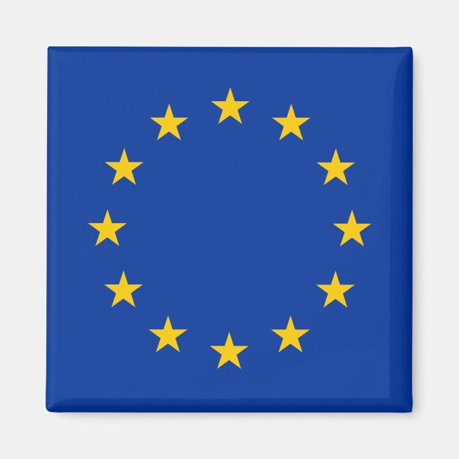 Íman União Europeia - Bandeira da UE (Frente)