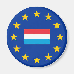 Íman União Europeia Luxemburgo Magnet