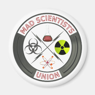 Íman União louca do cientista