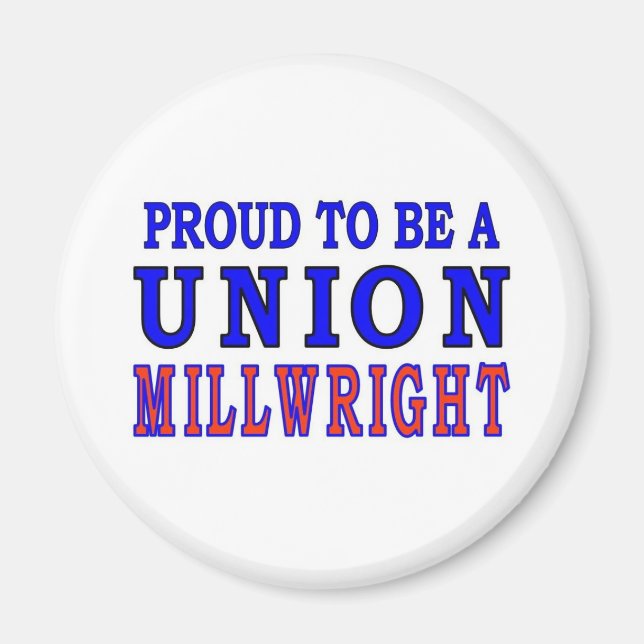 ÍMAN UNIÃO MILLWRIGHT (Frente)