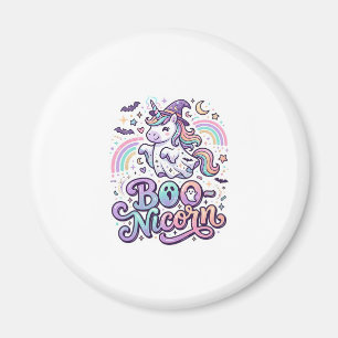 Íman Unicorn Boo-nicórnio Vetor Premium Design de Vetor