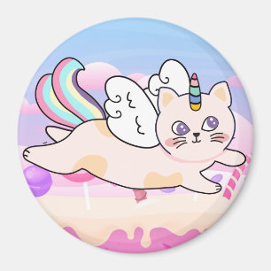 Íman Unicorn Cat Magnet