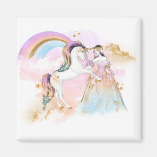 Íman Unicorn Clipart Rainbow Fairytale