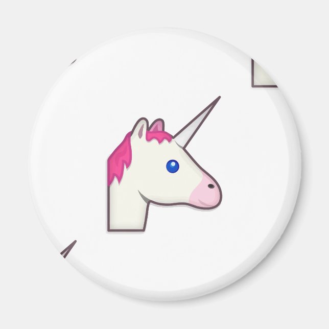 Íman unicorn emoji (Frente)