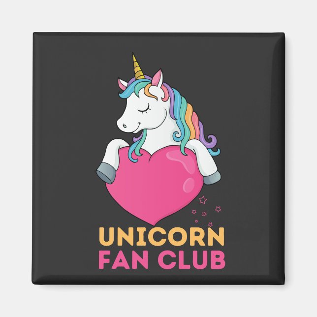 Íman Unicorn Fan Club (Frente)