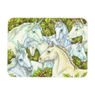 Íman UNICORN HERD, HORSES, STALLION Fantasy
