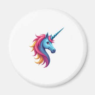 Íman Unicorn on Snowboard - Funny Ski and Wintersports 