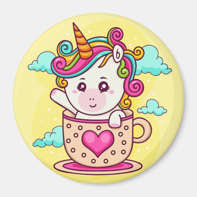 Íman Unicórnio (Frente)