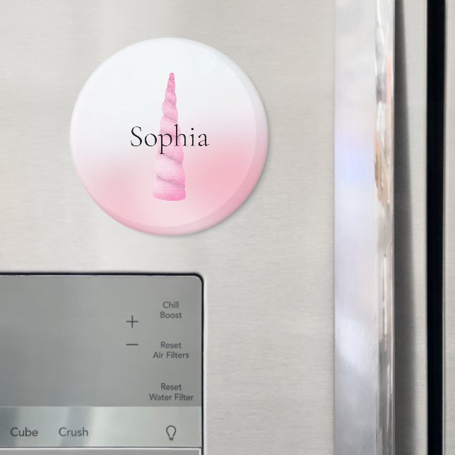 Íman Unicórnio Branco Rosa (In Situ (Fridge))