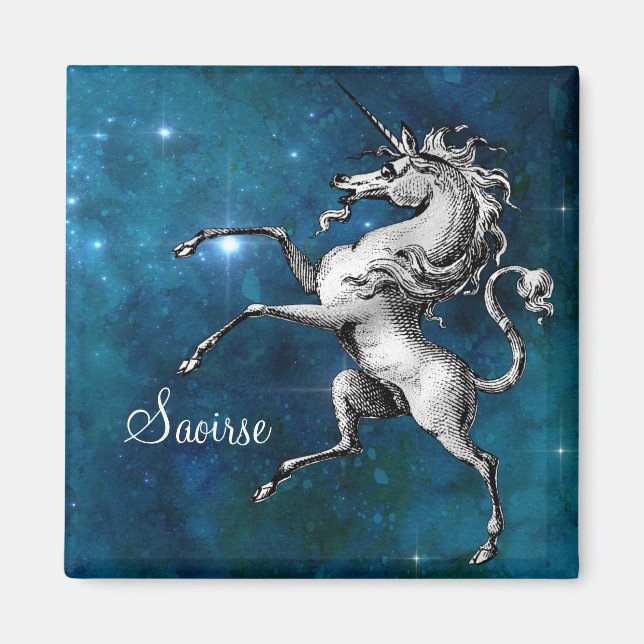 Íman Unicórnio Celestial (Frente)