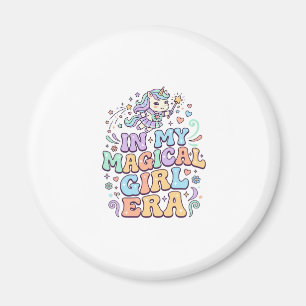 Íman Unicórnio Na Minha Era de Garota Mágica Kawaii Ade
