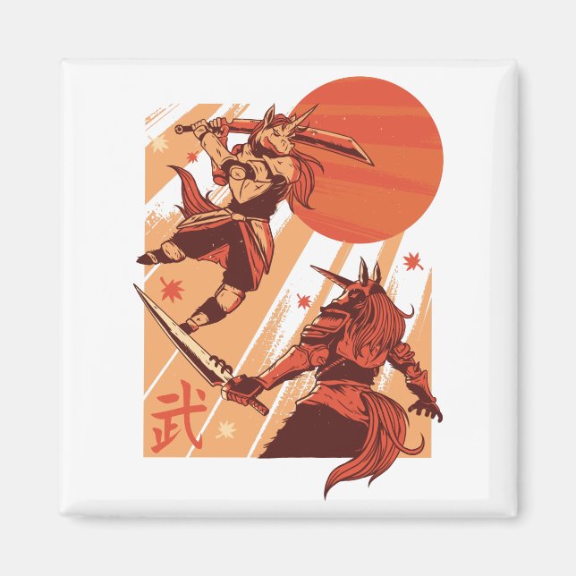 Íman Unicorns Warriors (Frente)