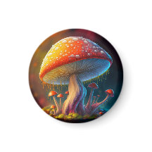 Unidade Amanita Muscaria Magnet