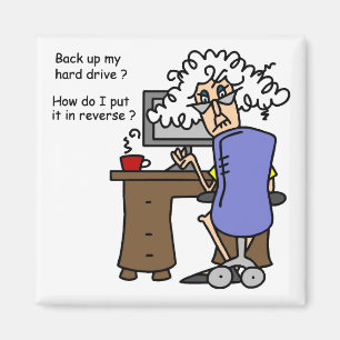 Íman Unidade de duro para trás com Humor