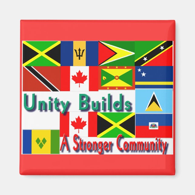Íman Unidade do Caribe-canadá (Frente)