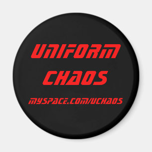 Íman Uniform Chaos - Vermelho