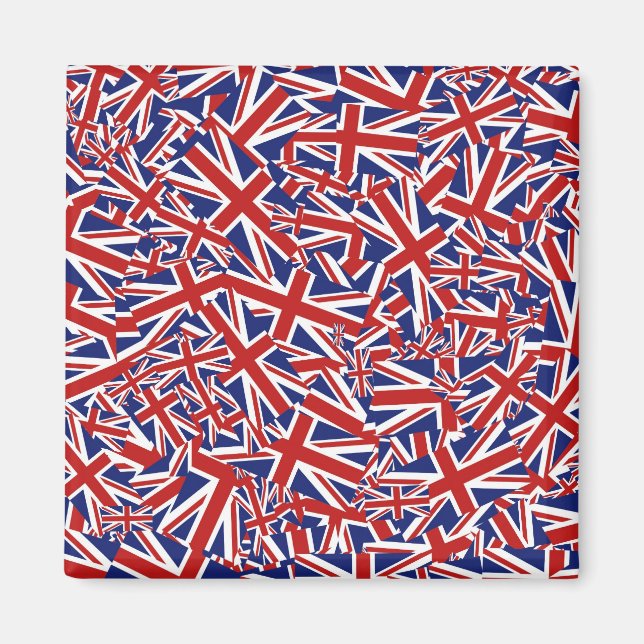 Íman Union Jack Collage (Frente)