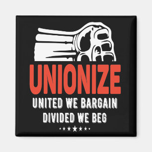 Íman Unionizar - Unida Nós Negociamos, Dividimos Nós Be