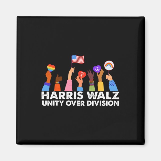 Íman Unity Over Division Harris Wheimer 2024 3 (Frente)