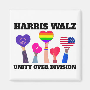 Íman Unity Over Division Kamala Harris Tim Walz