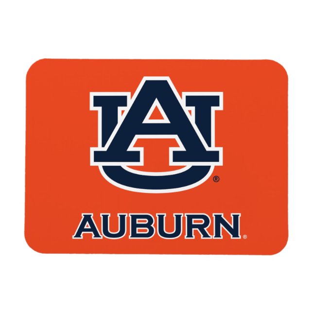 Íman Universidade Auburn | AU Auburn (Horizontal)